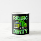 Mug Recyclage des ordures Camion T Kids Hommes équitat (Centre)