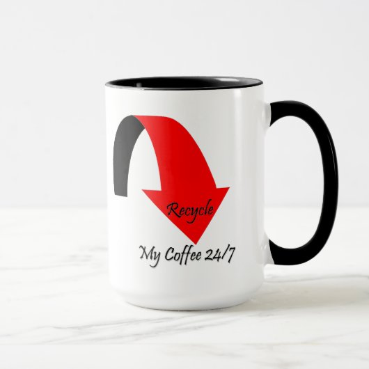 Mug Recycler la Musique (Droite)
