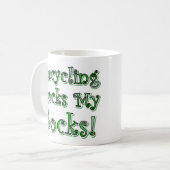 Mug Recycler mes chaussettes (Devant gauche)