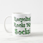 Mug Recycler mes chaussettes (Gauche)