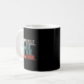 Mug Recycler Réutiliser Renouveler Repenser Crise De l (Devant gauche)
