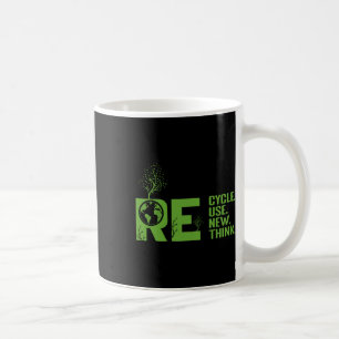 Mug Recycler Réutiliser Renouveler Repenser Crise De l