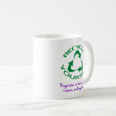 Mug Recycler soi-même (Devant droit)