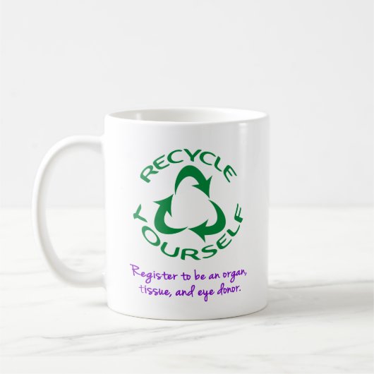 Mug Recycler soi-même (Gauche)