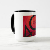 Mug Red 40 Dix Anniversaire (Devant gauche)