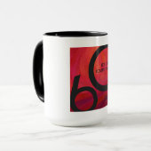 Mug Red 60 Dix Anniversaire (Devant gauche)