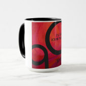 Mug Red 90 Dix Anniversaire (Devant gauche)