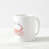 Mug Red Aloha Crab (Devant droit)