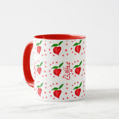Mug Red Apple Heart (Devant gauche)