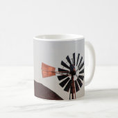 Mug Red Barn & Windmill photo rustique (Devant droit)