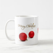 Mug Red Baubles Joyeux Noël maman (Gauche)