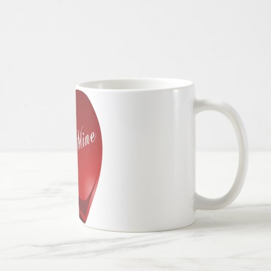 Mug Red Be Mon Coeur (Droite)