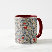 Mug Red Berry Tree, William Morris (Devant droit)