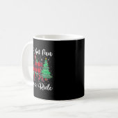 Mug Red Buffalo Plaid Horse Oh What Fun It Is To Ride (Devant gauche)