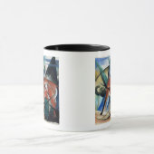 Mug Red Bull (gouache sur le papier) (Centre)