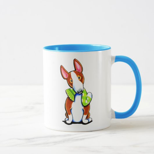 Mug Red Bull Terrier Lit Jouer (Droite)