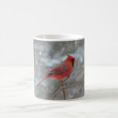 Mug Red cardinal en hiver (Centre)