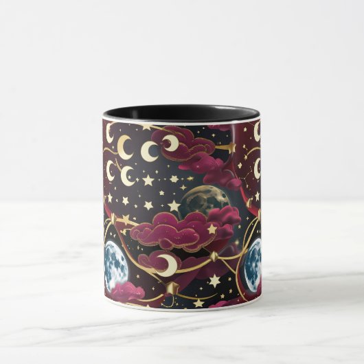 Mug - Red Celestial Moon (Centre)
