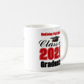 Mug Red Class of 2026 Graduation Keepsake (Devant droit)