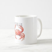 Mug Red Crab By the sea (Devant droit)