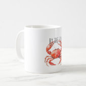 Mug Red Crab By the sea (Devant gauche)