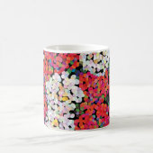 Mug Red Crystal Floral Blooms (Centre)