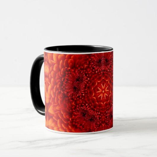 MUG RED DAHLIA (Devant gauche)