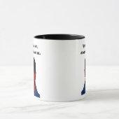 Mug Red Devil Demon Man Lucifer Hell cite Art (Centre)