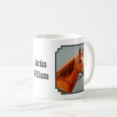 Mug Red Dun Chestnut (Devant droit)