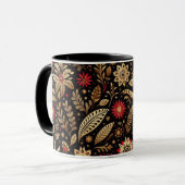 Mug Red Floral Mexican High (Devant gauche)