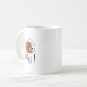 Mug Red Fox dormant sur Dreamcatcher (Devant gauche)