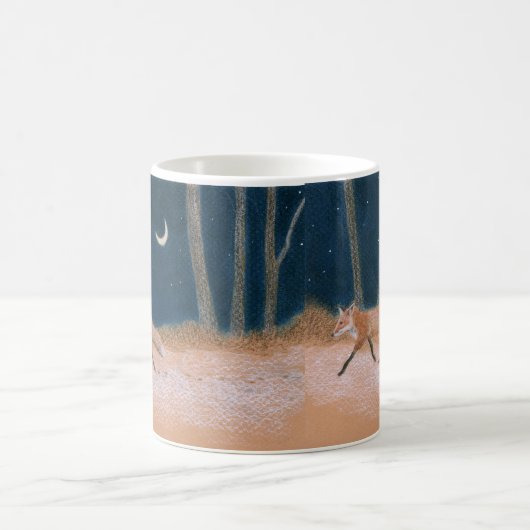 Mug Red Fox et Crescent Moon (Centre)