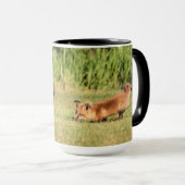 Mug Red Fox Kits Jouer (Devant droit)