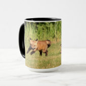 Mug Red Fox Kits Jouer (Devant gauche)