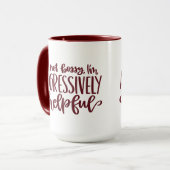 Mug Red Funny Pas Bossy (Devant gauche)