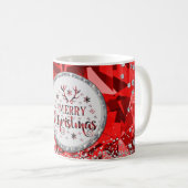 Mug Red Gorgey Emerald Joyeux Noël (Devant droit)