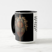 Mug Red Hawk's Shield and Lance (Devant gauche)