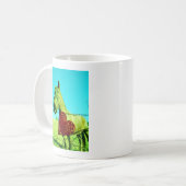 Mug Red Heart and Horse (Devant gauche)