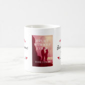 Mug Red Heart Arrow Publié Auteur Votre couverture de  (Centre)