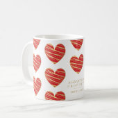 Mug Red Heart Best Friends All Occasion  (Devant gauche)