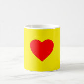 Mug Red Heart Heat Pop Art (Centre)