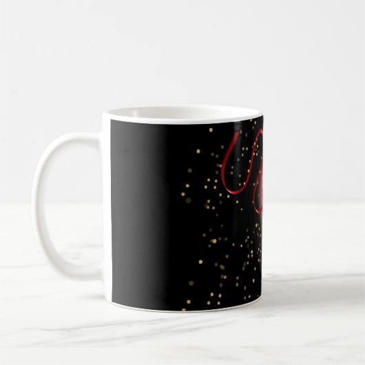 Mug Red Heart Valentine (Gauche)