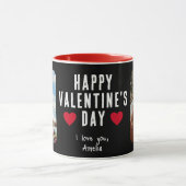 Mug Red Hearts Heureuse Sainte-Valentin Boyfriend 2 Ph (Centre)