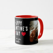 Mug Red Hearts Heureuse Sainte-Valentin Boyfriend 2 Ph (Devant droit)