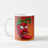 Mug Red hot chili pepper (Gauche)