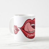 Mug Red Lips Open Mouth Thunder_Cove (Devant gauche)