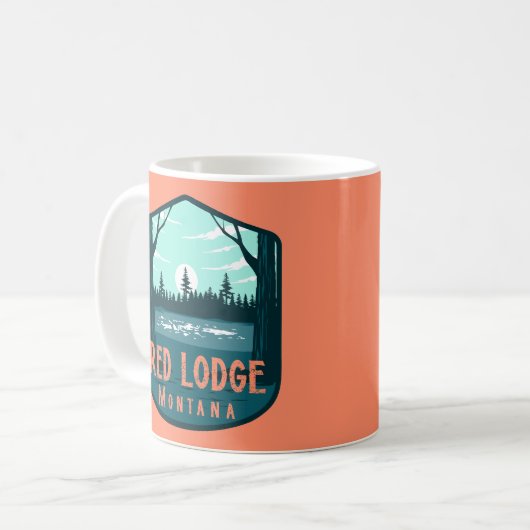 Mug Red Lodge Montana (Devant gauche)