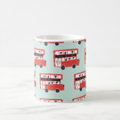 Mug Red London Double Decker Bus sans joint Motif (Centre)