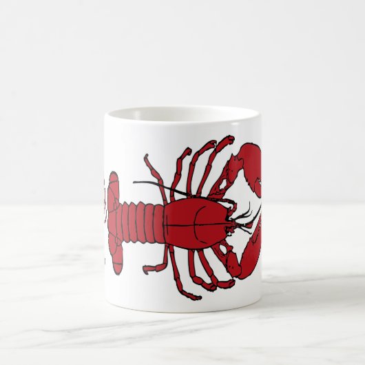 Mug Red Maine Lobster Thunder_Cove (Centre)