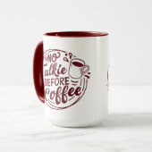 Mug Red No Talkie Avant Café (Devant gauche)